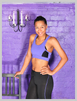  Our athletic young tractor mechanic shows off her exercise routine! featuring Friday, the engineer 