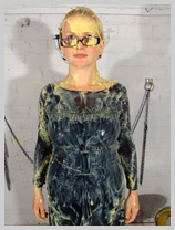  How will this designer dress handle being filled, covered, and drenched in mess? featuring Miss Pink, village barmaid 