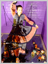  Totally treacled in gingham! featuring Veronica Ravenblack, International adventurer 