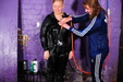 view details of set gm-4h012, Miss Abigail and Fidelity hose each other down in the dungeon